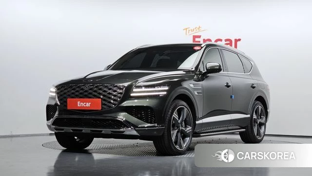Genesis GV80 2024 Темно-зеленый из Кореи