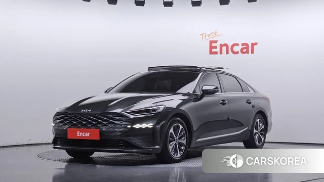 Kia K8 Hybrid 2022 Серый из Кореи
