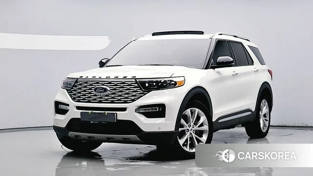 Ford Explorer 6th Generation 2021 Белый из Кореи