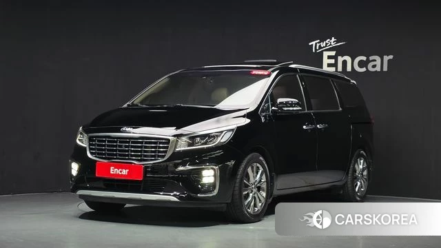 Kia The New Carnival 2019 Черный из Кореи