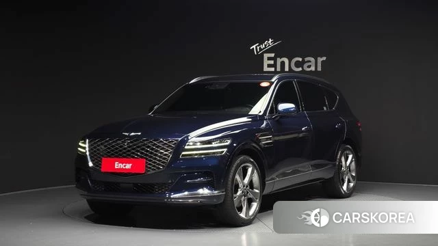 Genesis GV80 2021 Синий из Кореи