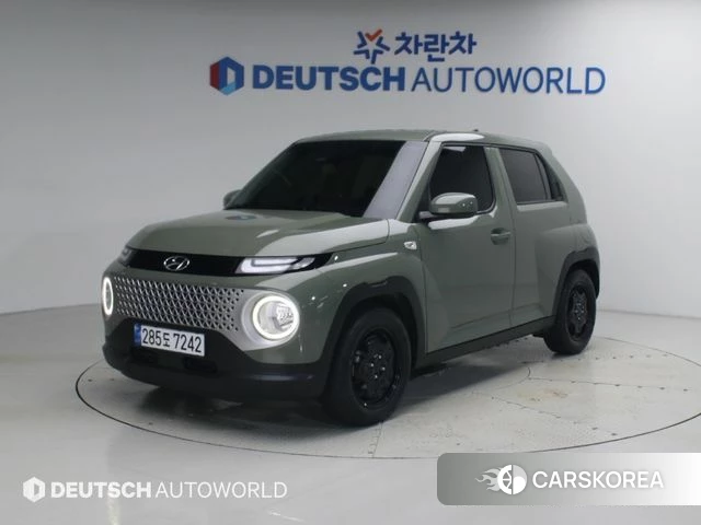 Hyundai Casper 2022 Зеленый из Кореи