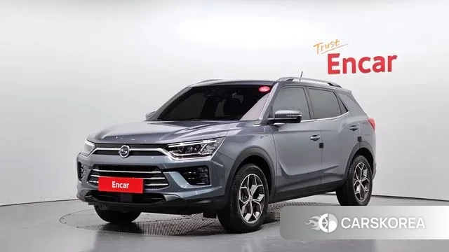 Ssangyong Beautiful Korando 2021 Серый из Кореи