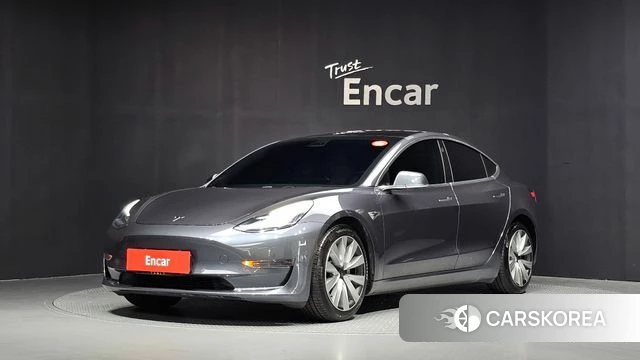 Tesla Model 3 2019 Серый из Кореи