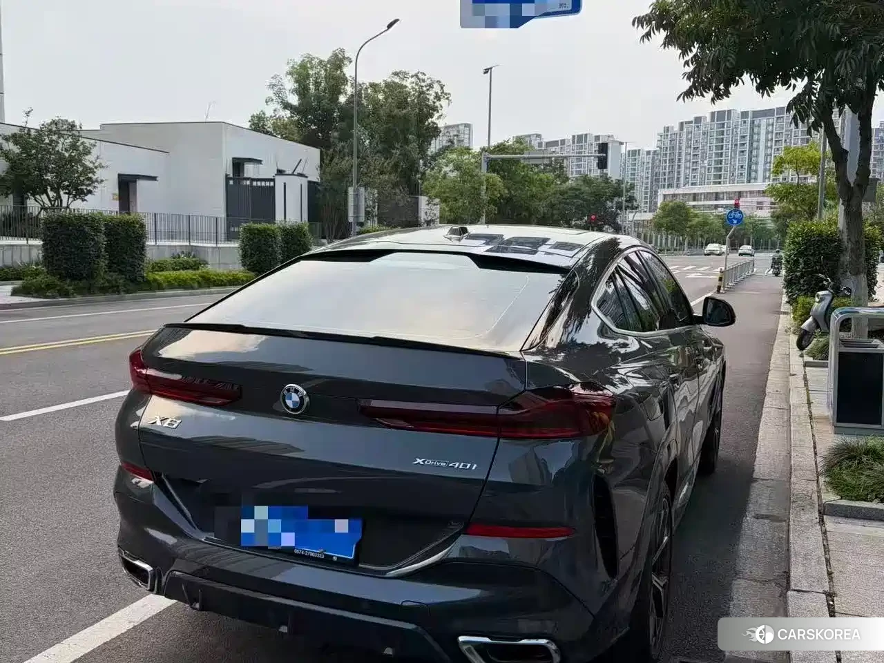 BMW X6 2024 Silver/gray из Китая