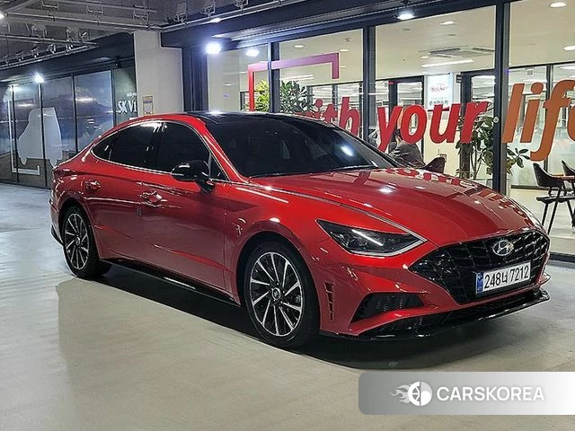 Hyundai Sonata (DN8) 2020 Красный из Кореи
