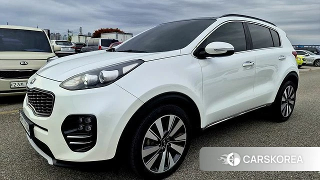Kia Sportage 4th Generation 2018 Белый из Кореи