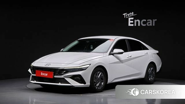 Hyundai The New Avante (CN7) 2023 Белый из Кореи