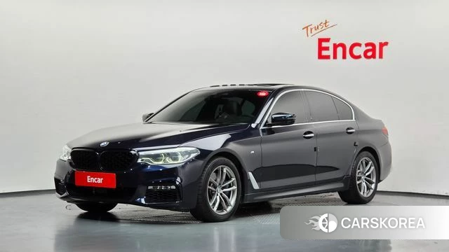 BMW 5 Series (G30) 2018 Черный из Кореи