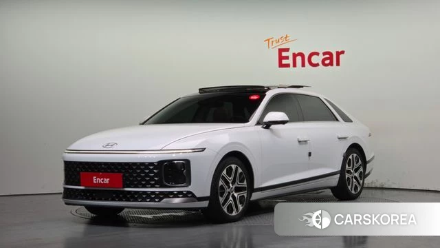Hyundai Grandeur (GN7) 2023 Белый из Кореи