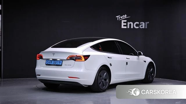 Tesla Model 3 2022 Белый из Кореи