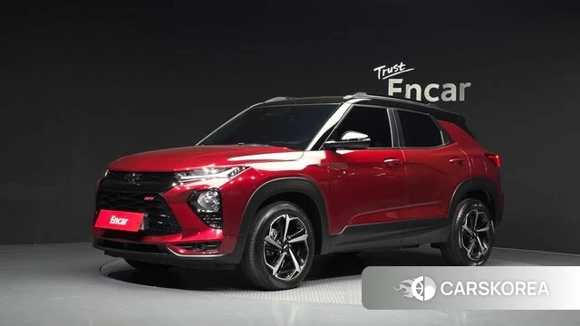 Chevrolet (GM Daewoo) Trailblazer 2021 Красный из Кореи