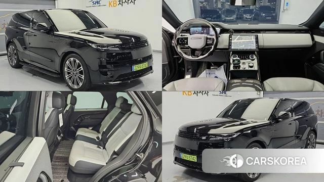 Land Rover Range Rover Sport 3rd Generation 2023 Черный из Кореи