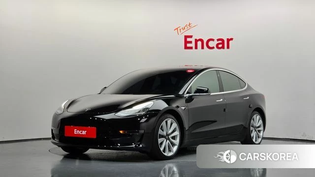 Tesla Model 3 2020 Черный из Кореи