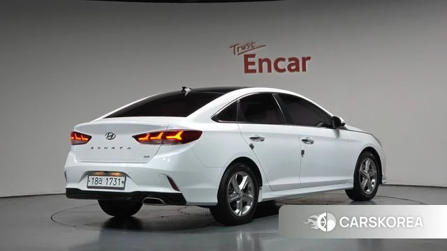 Hyundai Sonata New Rise 2018 Белый из Кореи