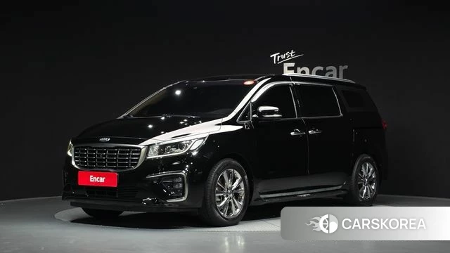 Kia The New Carnival 2018 Черный из Кореи