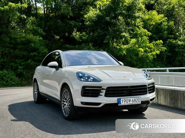 Porsche Cayenne (PO536) 2022 Серебристо-серый из Кореи