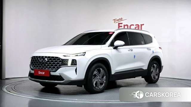 Hyundai The New Santa Fe 2021 Белый из Кореи