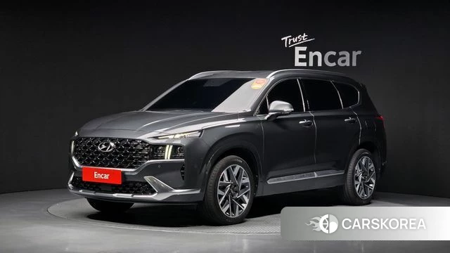 Hyundai The New Santa Fe 2020 Серый из Кореи