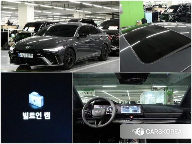 Hyundai The New Avante (CN7) 2025 Серый из Кореи