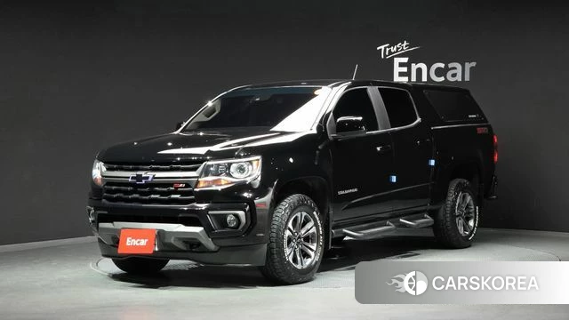 Chevrolet (GM Daewoo) Real New Colorado 2021 Черный из Кореи