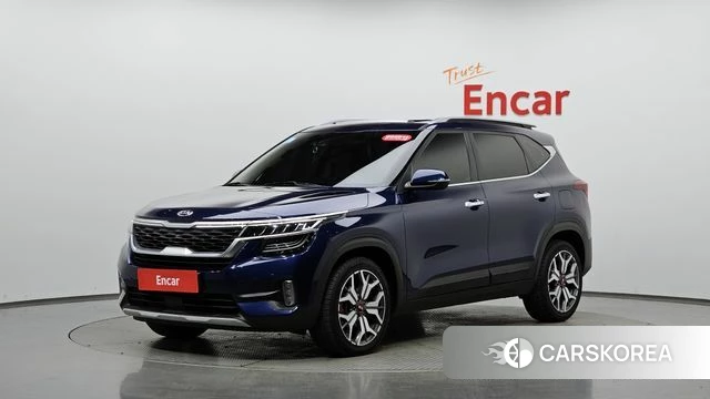 Kia Seltos 2019 Синий из Кореи