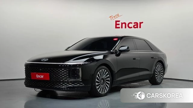 Hyundai Grandeur Hybrid (GN7) 2024 Черный из Кореи