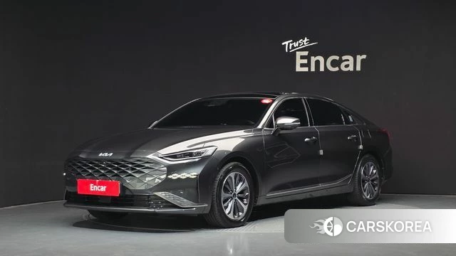 Kia K8 Hybrid 2022 Серый из Кореи