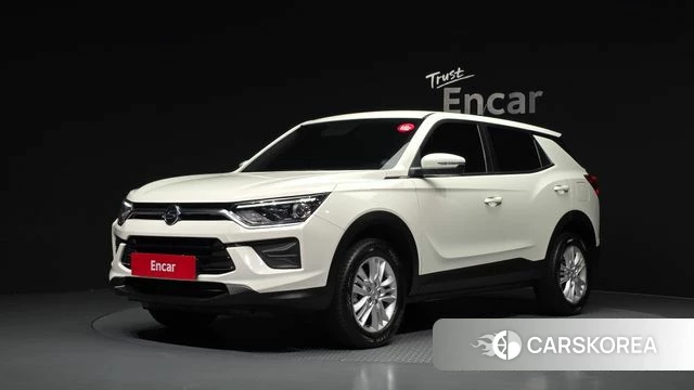 Ssangyong Beautiful Korando 2022 Белый из Кореи