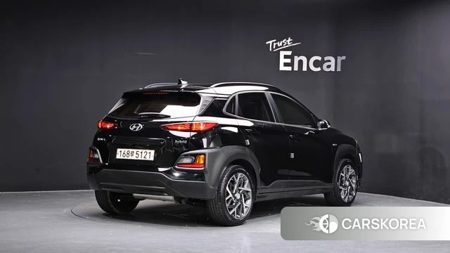 Hyundai Kona Hybrid 2020 Черный из Кореи