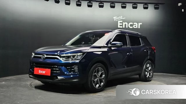 Ssangyong Beautiful Korando 2019 Синий из Кореи