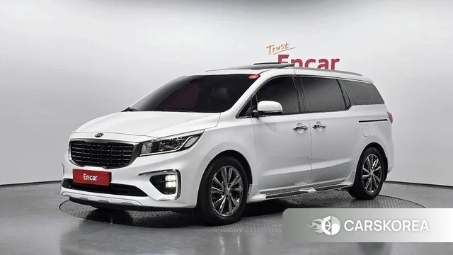 Kia The New Carnival 2018 Белый из Кореи