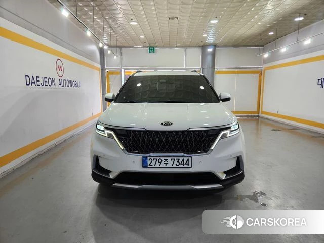 Kia Carnival 4th generation 2021 Белый из Кореи