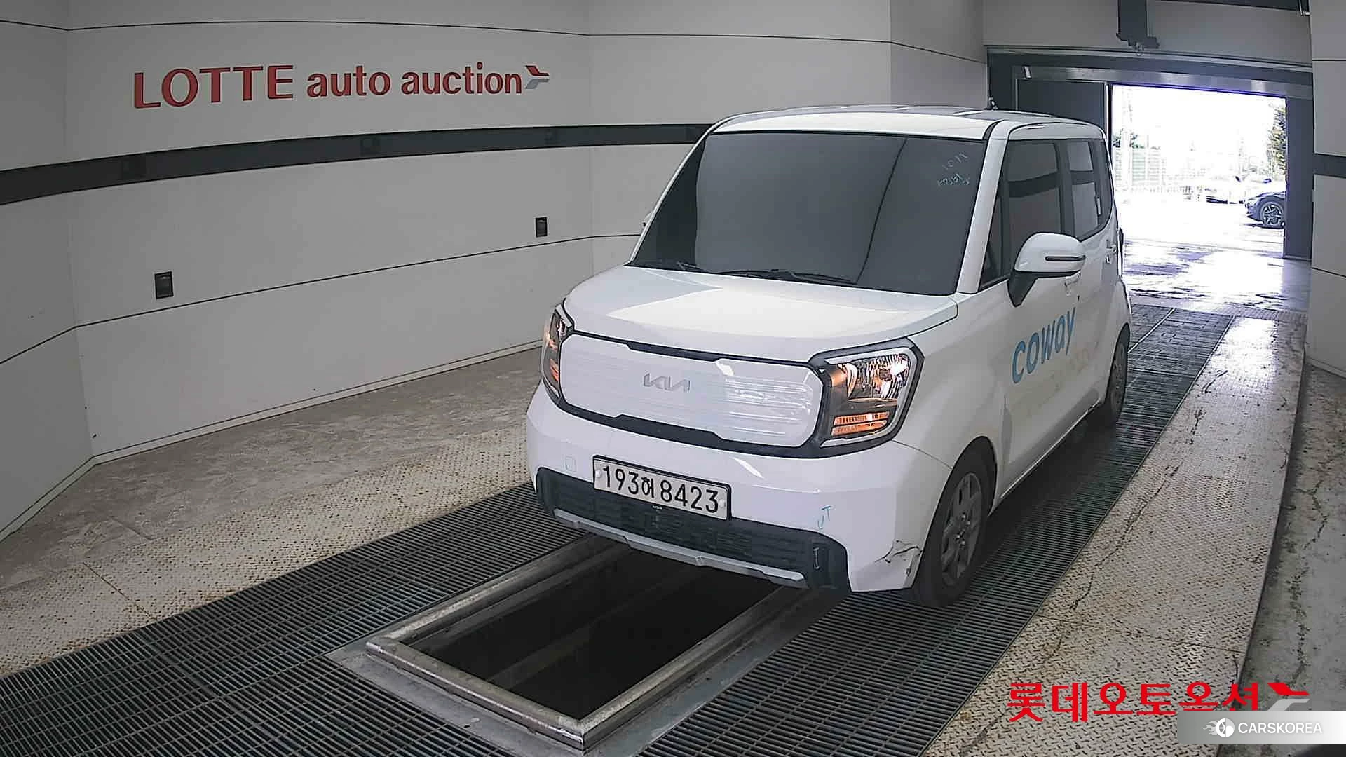 Kia Ray 2023 Clear White из Кореи