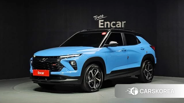 Chevrolet (GM Daewoo) The New Trail Blazer 2024 Небесно-голубой из Кореи