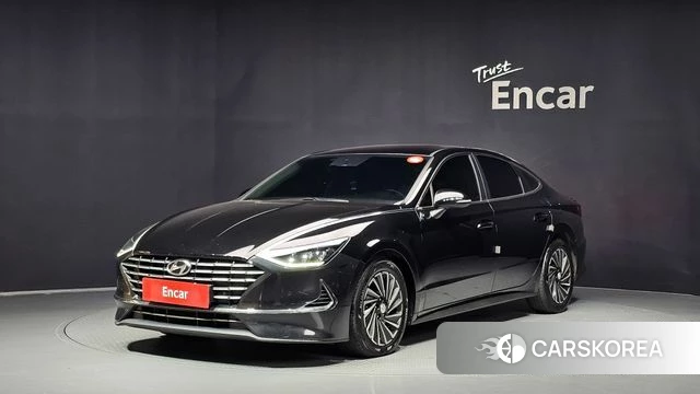 Hyundai Sonata Hybrid (DN8) 2022 Черный из Кореи