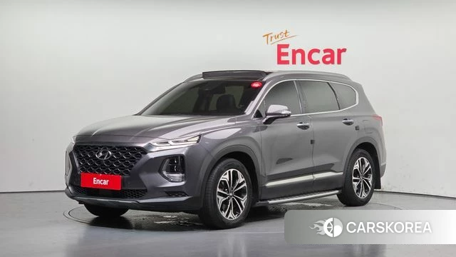 Hyundai Santa Fe TM 2018 Серый из Кореи