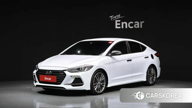 Hyundai Avante AD 2018 Белый из Кореи