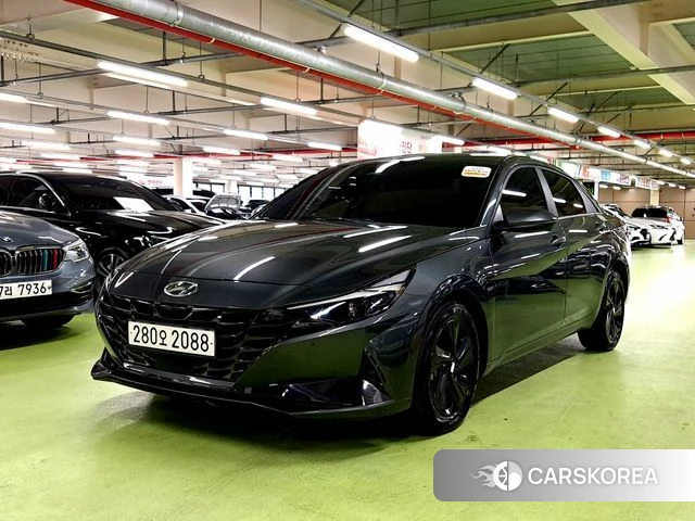 Hyundai Avante (CN7) 2023 Серый из Кореи
