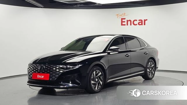 Hyundai The New Grandeur IG Hybrid 2022 Черный из Кореи