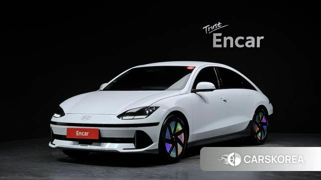 Hyundai Ionic 6 2022 Белый из Кореи