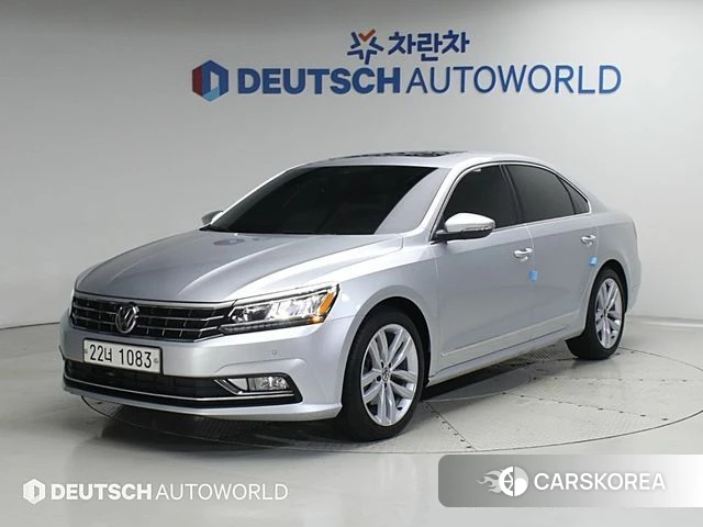 Volkswagen The New Passat 2018 Серебристо-серый из Кореи