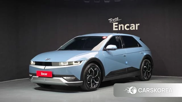 Hyundai Ionic 5 2022 Небесно-голубой из Кореи