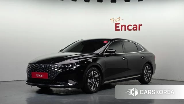 Hyundai The New Grandeur IG Hybrid 2022 Черный из Кореи