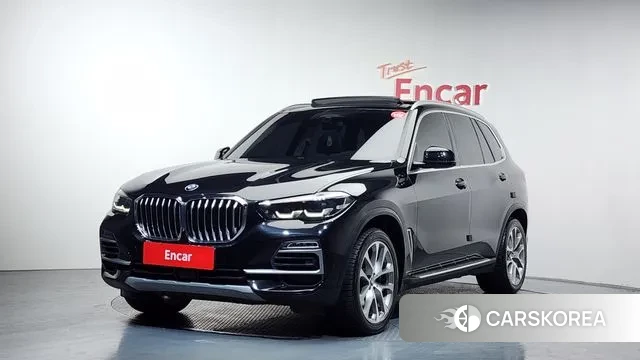 BMW X5 (G05) 2021 Черный из Кореи