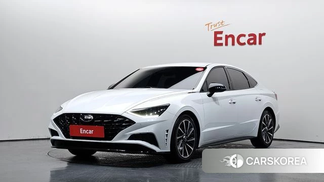 Hyundai Sonata (DN8) 2022 Белый из Кореи