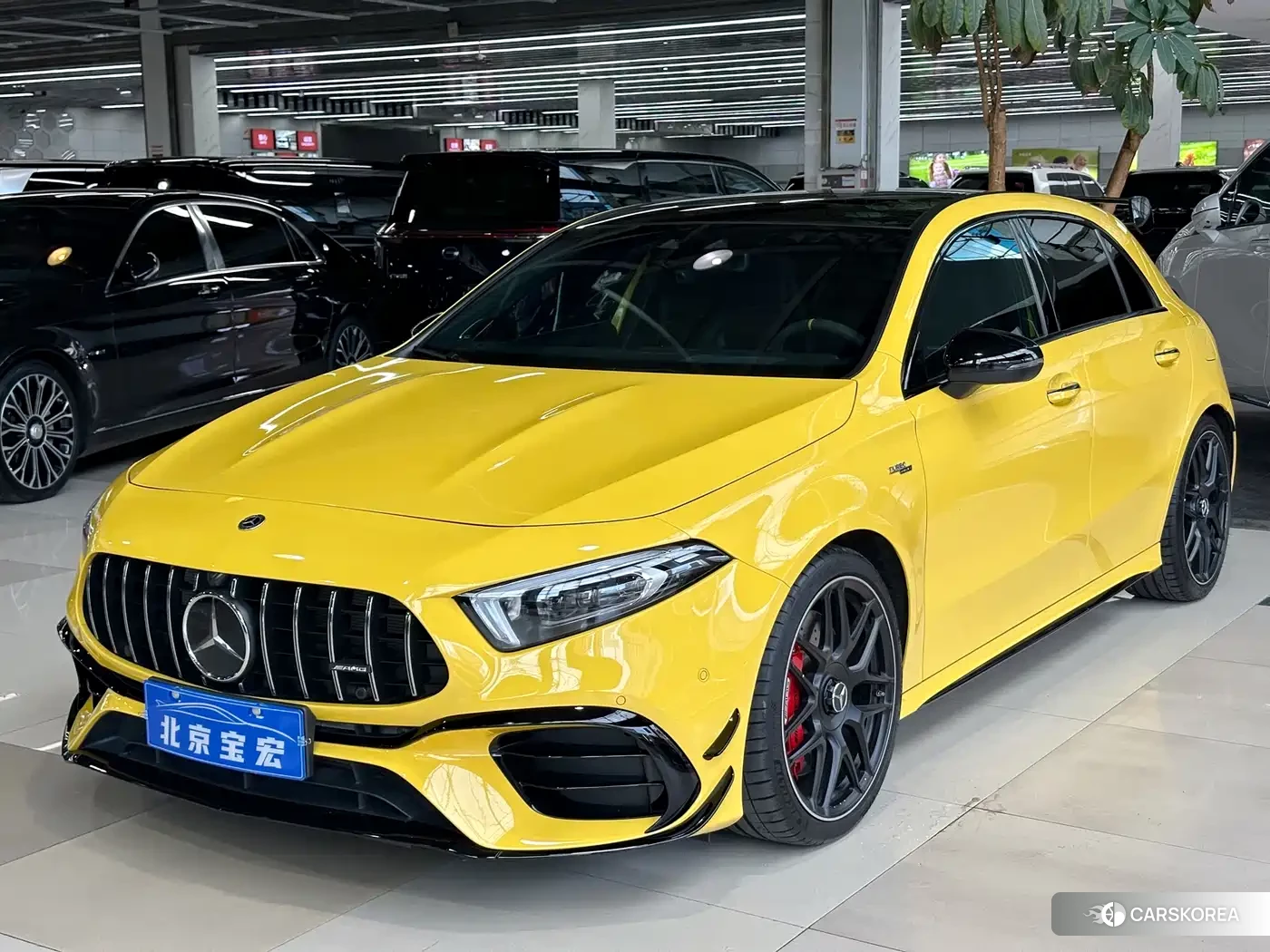 Mercedes-Benz A-class AMG 2023 Yellow/orange из Китая