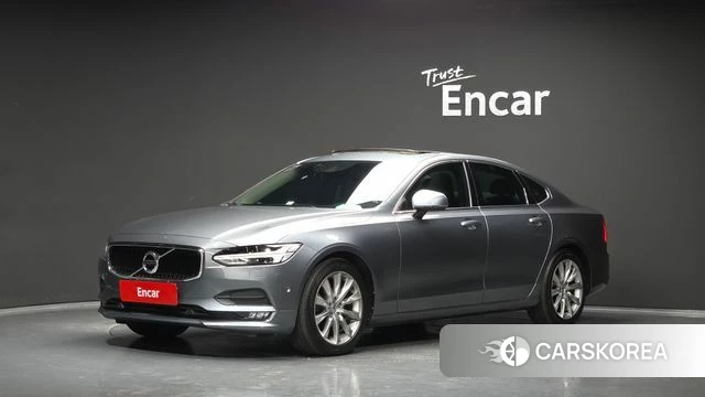 Volvo S90 2018 Серый из Кореи