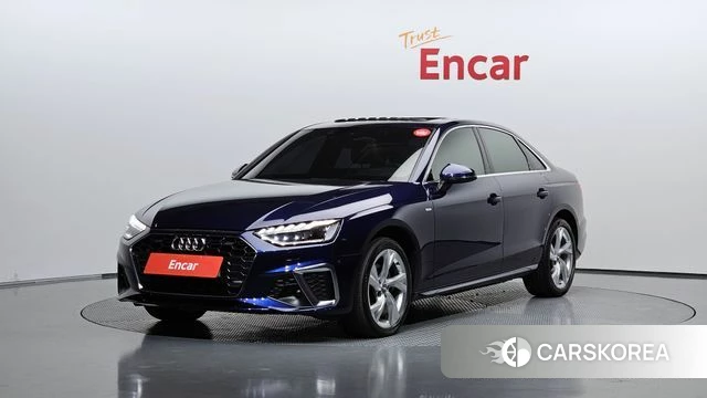 Audi A4 (B9) 2020 Синий из Кореи