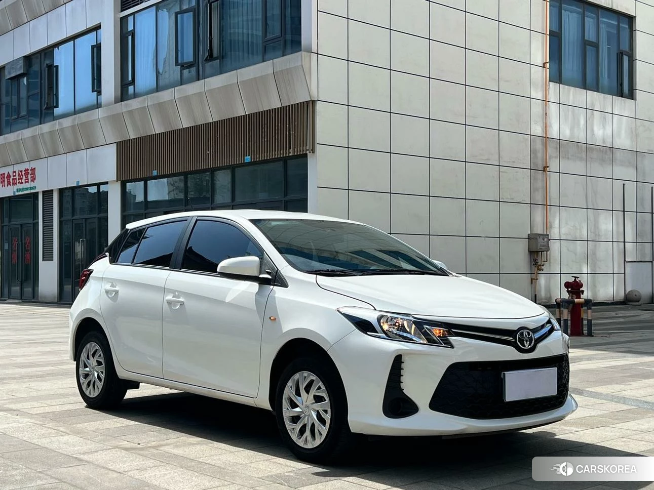 Toyota Vios 2020 Белый из Китая